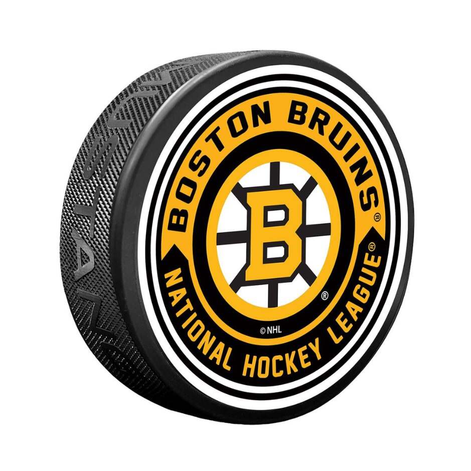 Mustang Fanouškovský puk Mustang NHL Arrow Design, Boston Bruins