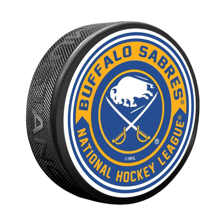 Mustang Fanouškovský puk Mustang NHL Arrow Design, Buffalo Sabres