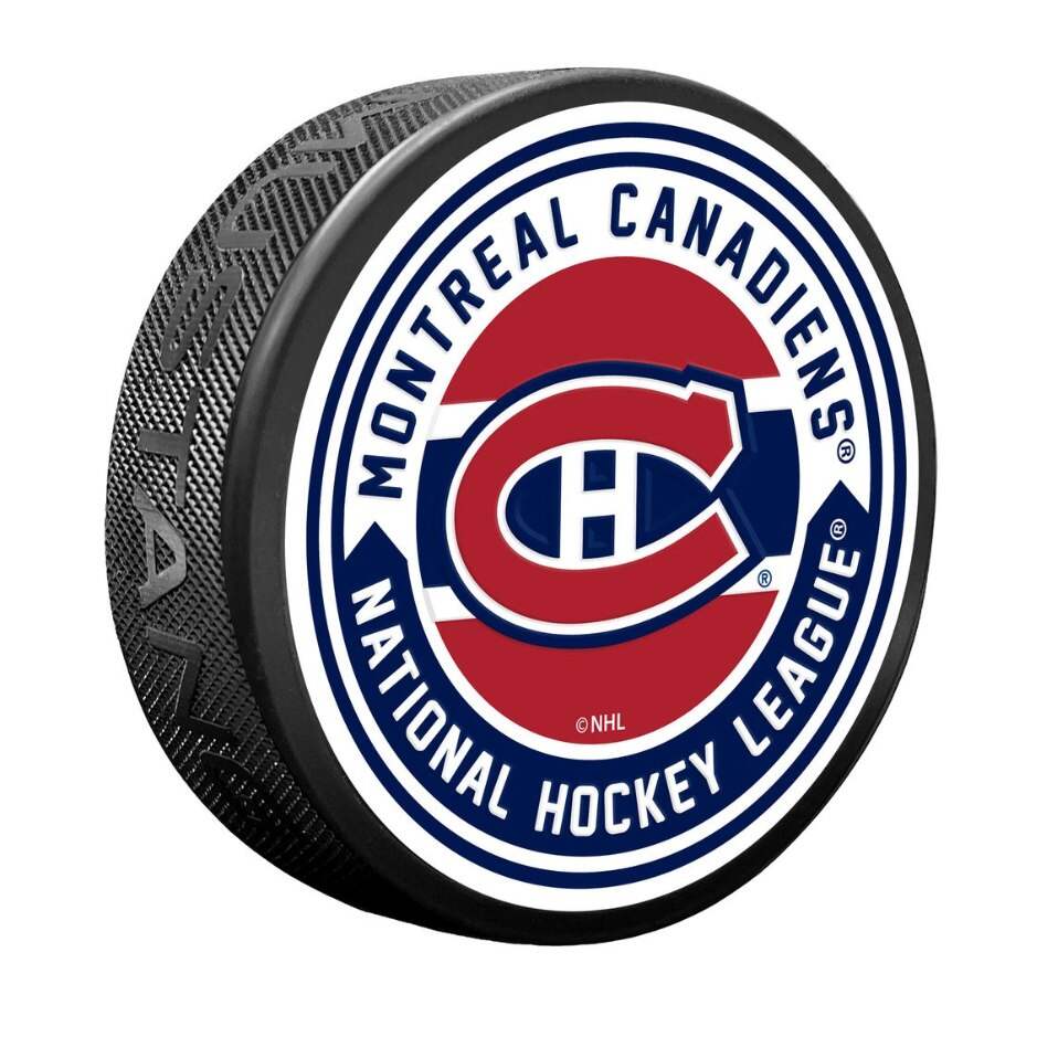 Mustang Fanouškovský puk Mustang NHL Arrow Design, Montreal Canadiens