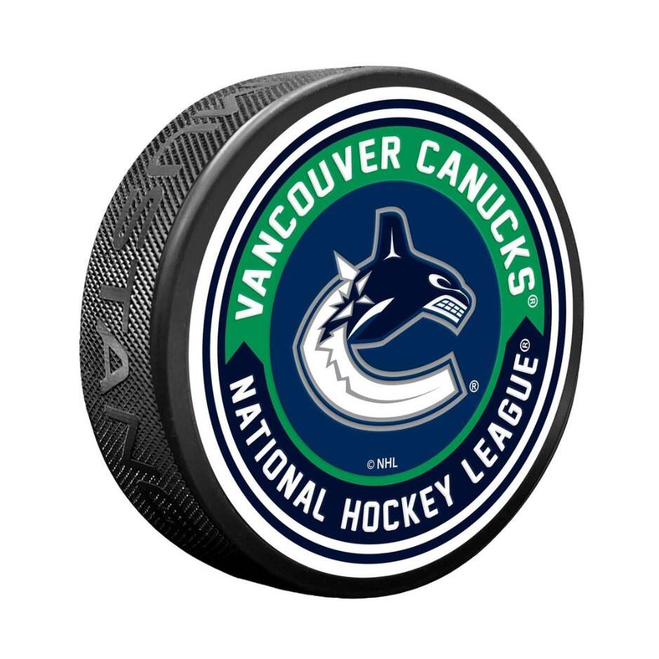 Mustang Fanouškovský puk Mustang NHL Arrow Design, Vancouver Canucks