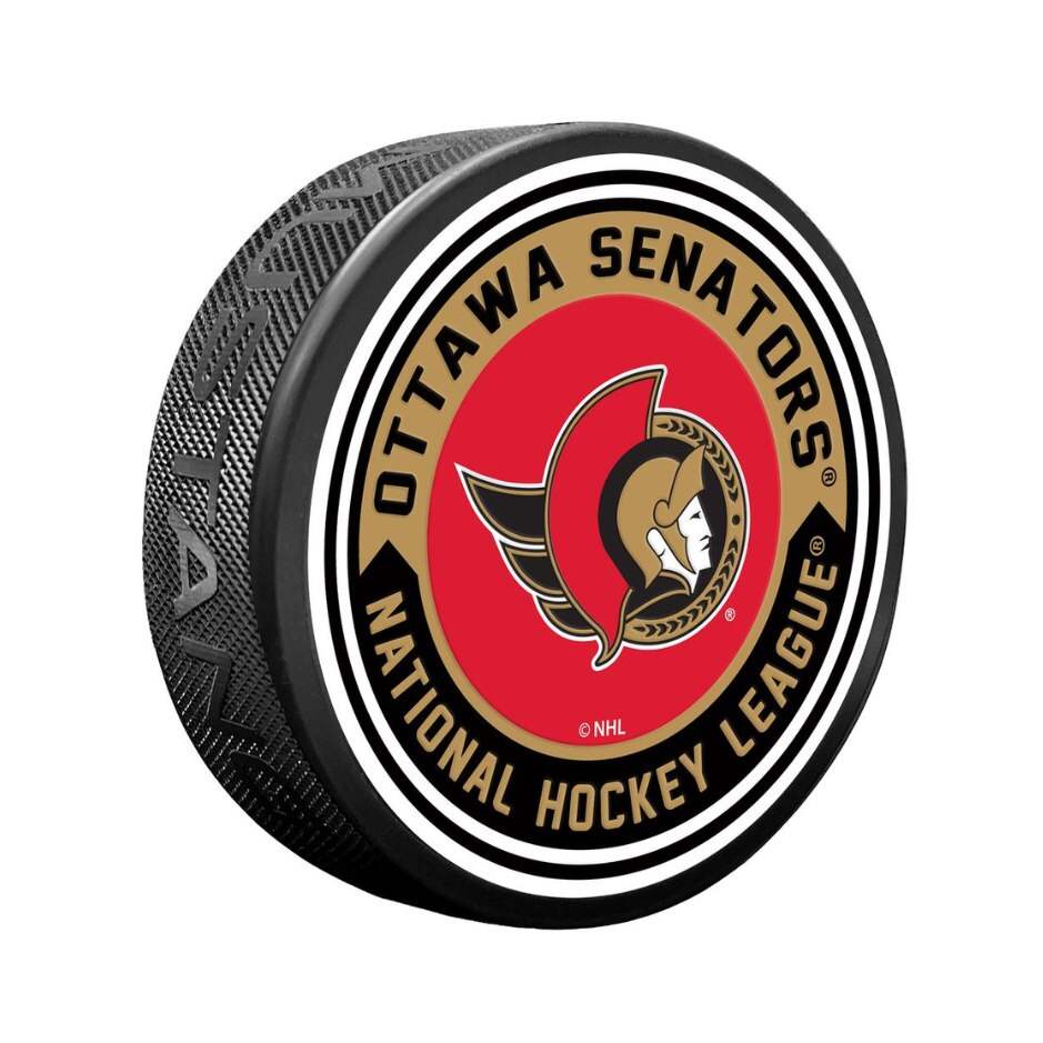 Mustang Fanouškovský puk Mustang NHL Arrow Design, Ottawa Senators