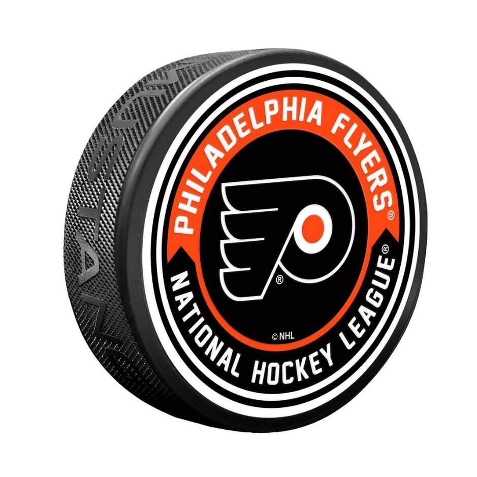Mustang Fanouškovský puk Mustang NHL Arrow Design, Philadelphia Flyers
