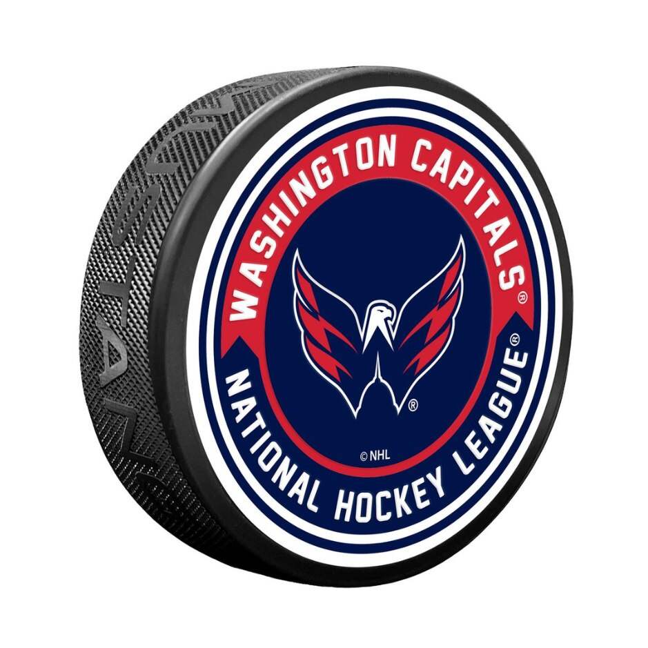 Mustang Fanouškovský puk Mustang NHL Arrow Design, Washington Capitals