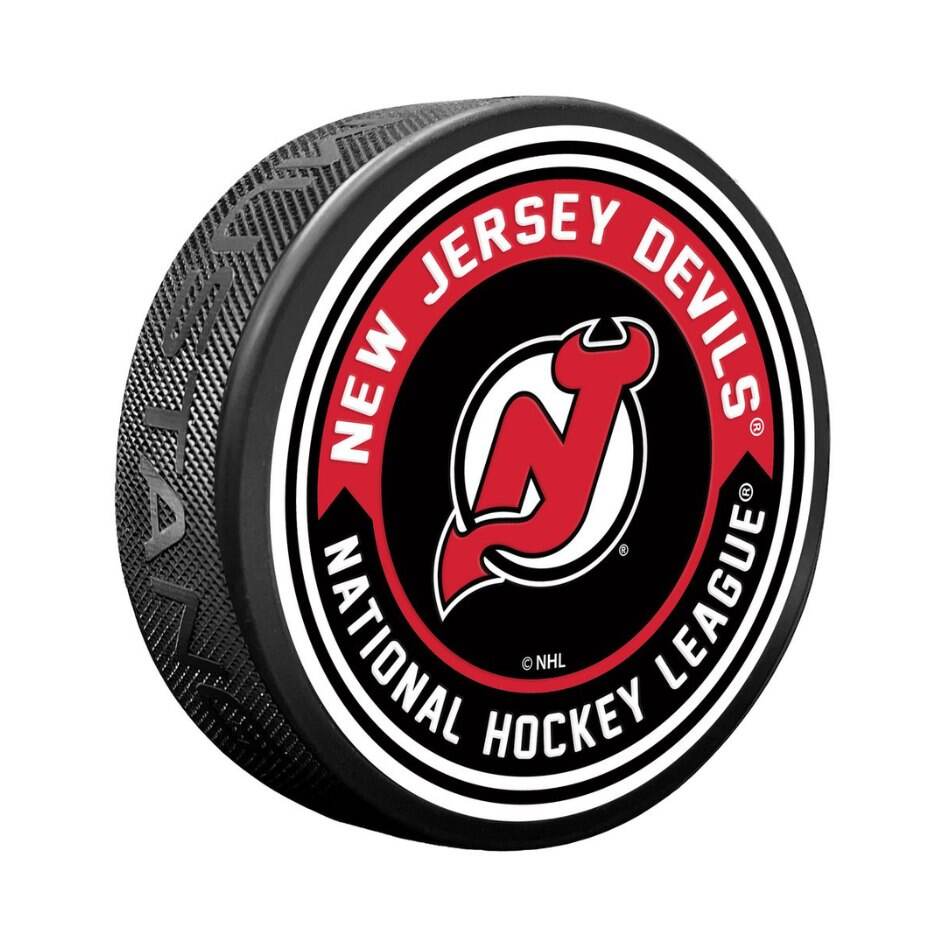 Mustang Fanouškovský puk Mustang NHL Arrow Design, New Jersey Devils