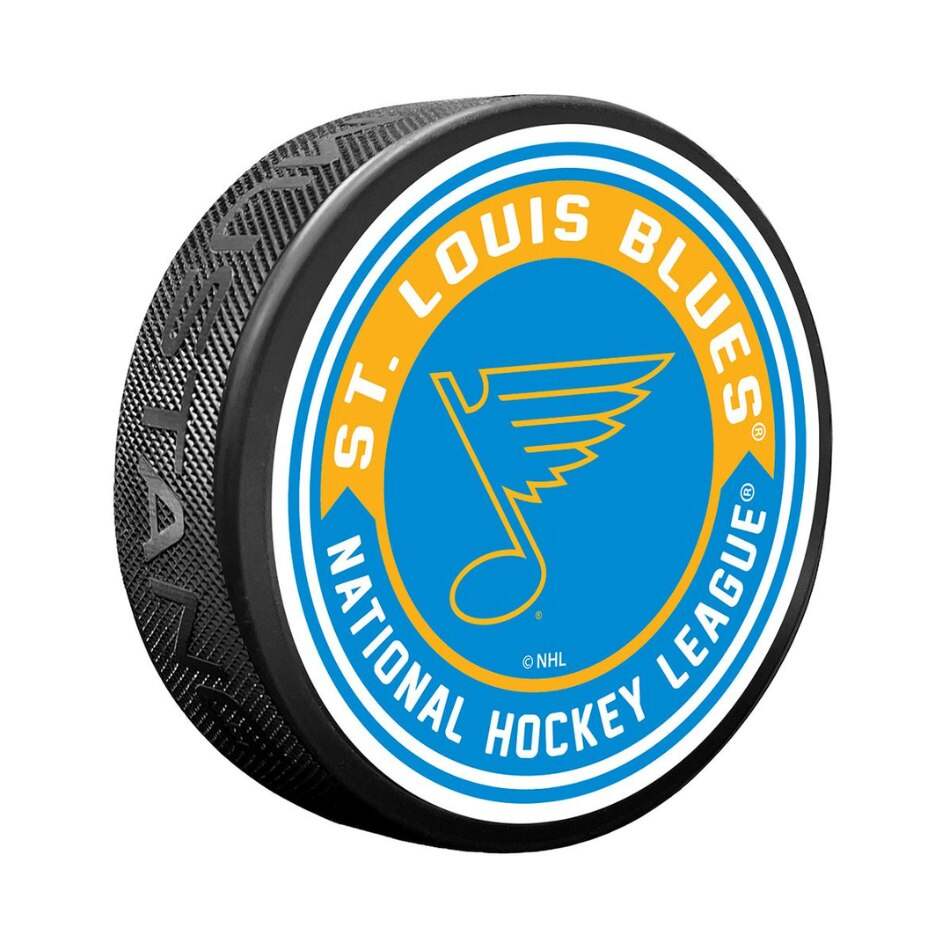 Mustang Fanouškovský puk Mustang NHL Arrow Design, St. Louis Blues