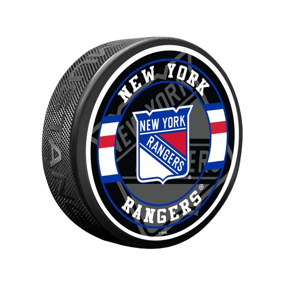 Mustang Fanouškovský puk Mustang NHL Spotlight Design, New York Rangers