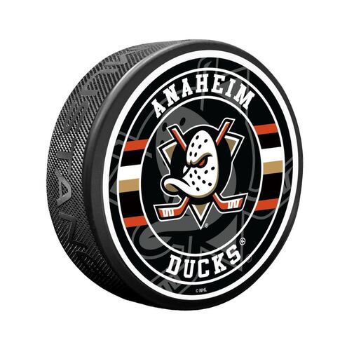 Mustang NHL Spotlight Design Souvenir Puck