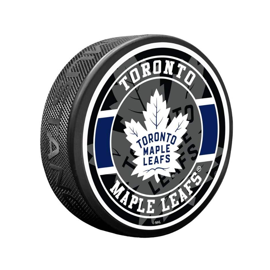 Mustang Fanouškovský puk Mustang NHL Spotlight Design, Toronto Maple Leafs