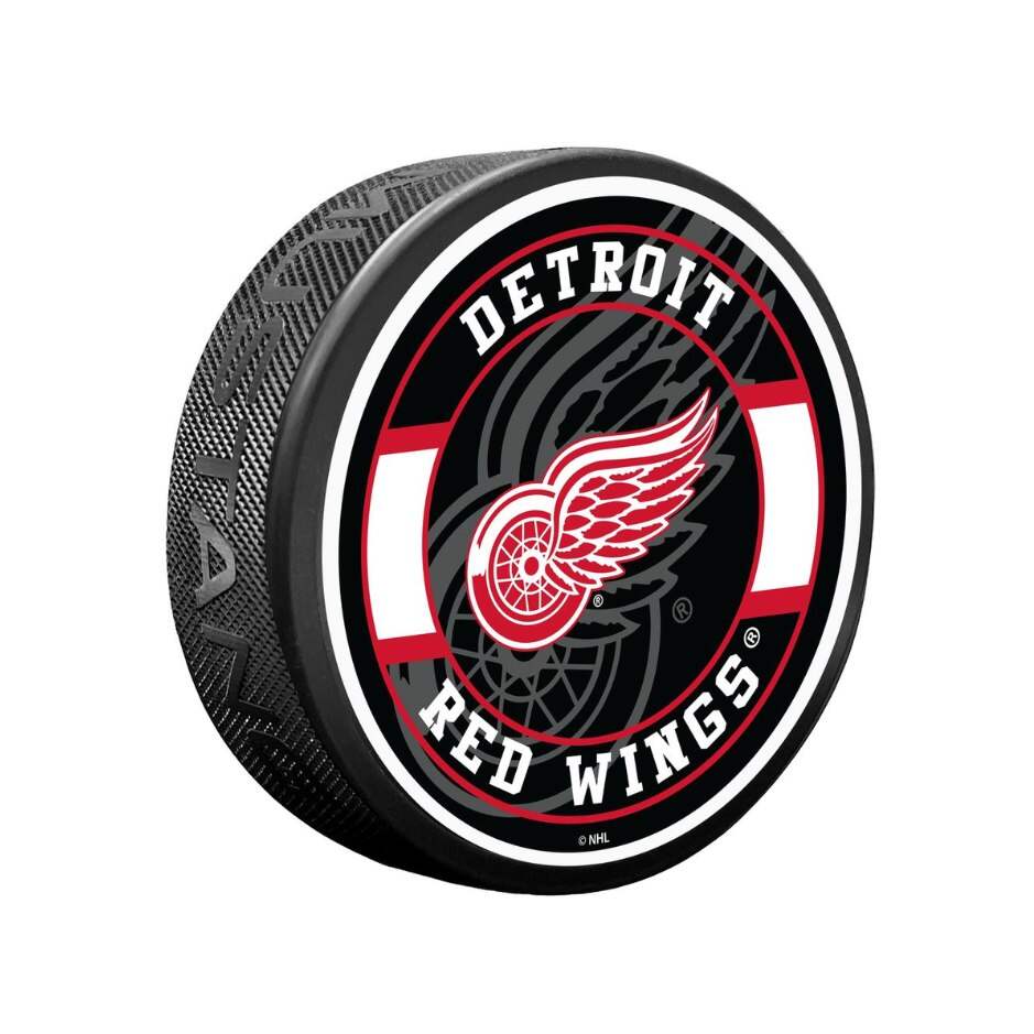 Mustang Fanouškovský puk Mustang NHL Spotlight Design, Detroit Red Wings