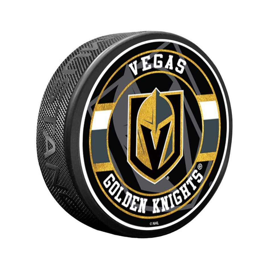 Mustang Fanouškovský puk Mustang NHL Spotlight Design, Vegas Golden Knights