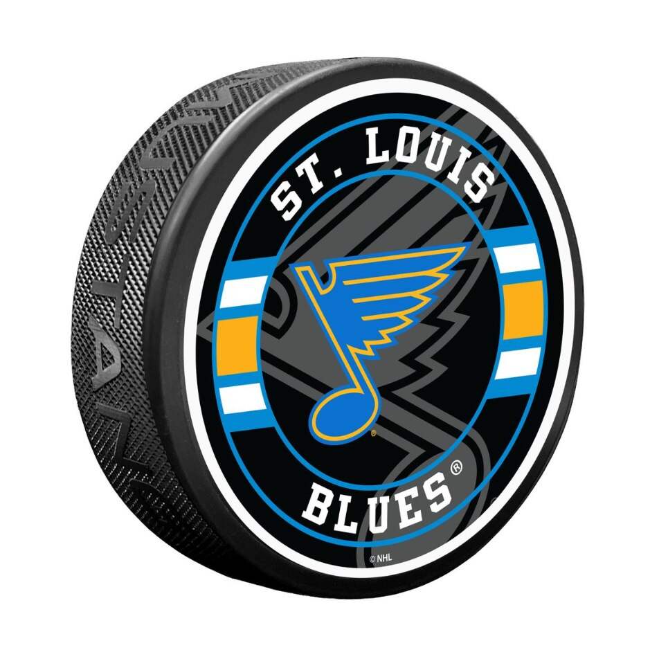 Mustang Fanouškovský puk Mustang NHL Spotlight Design, St. Louis Blues
