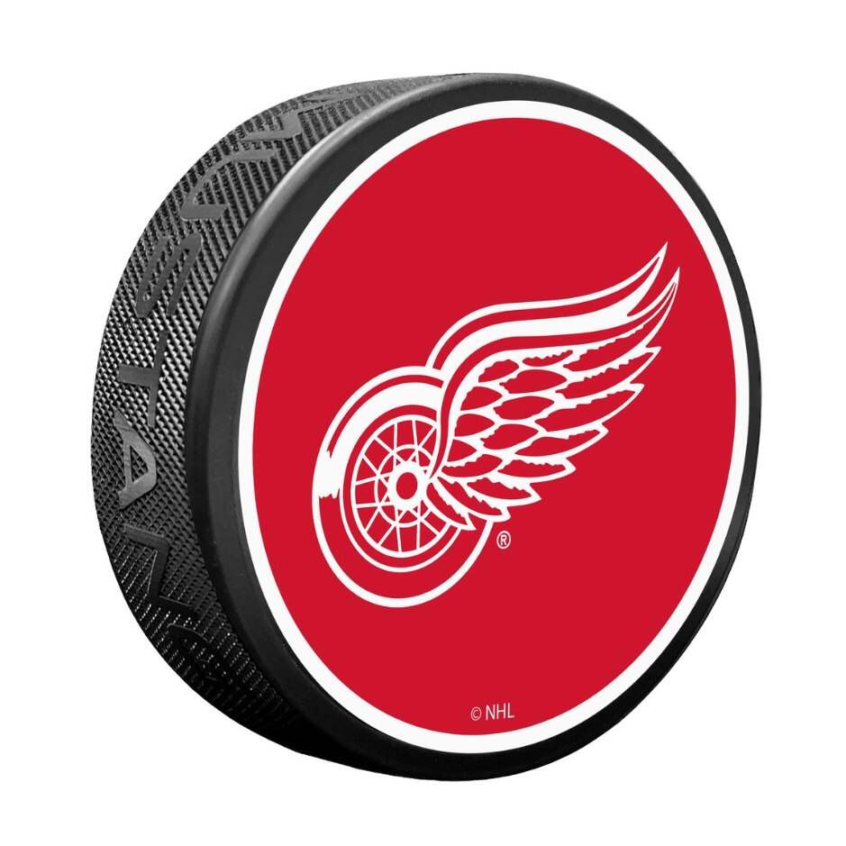 Mustang Fanouškovský puk Mustang NHL Logo Design, Detroit Red Wings