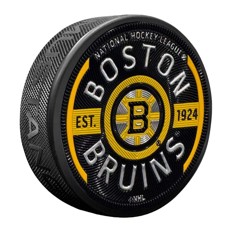 Mustang Fanouškovský puk Mustang NHL Trimflexx Gear Design, Boston Bruins