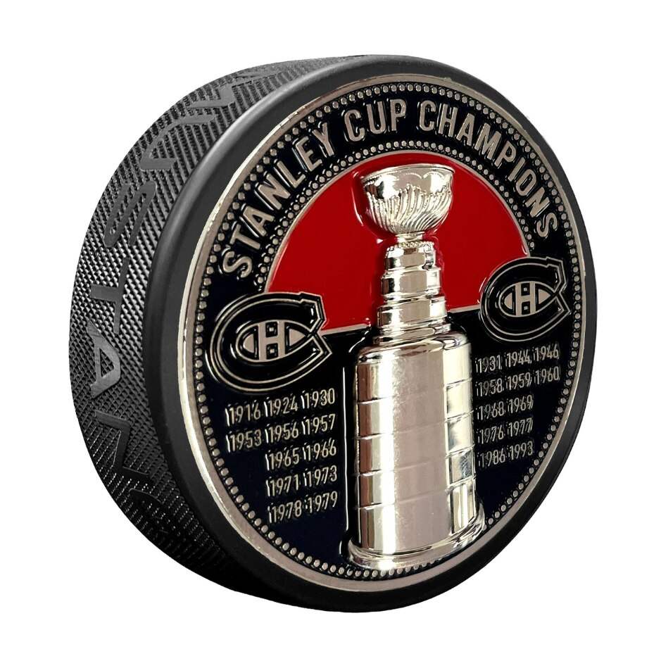 Mustang Fanouškovský 3D puk Mustang NHL Stanley Cup, Montreal Canadiens