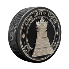 Fanouškovský puk Mustang NHL 3D Silver Medallion Conn Smythe Trophy