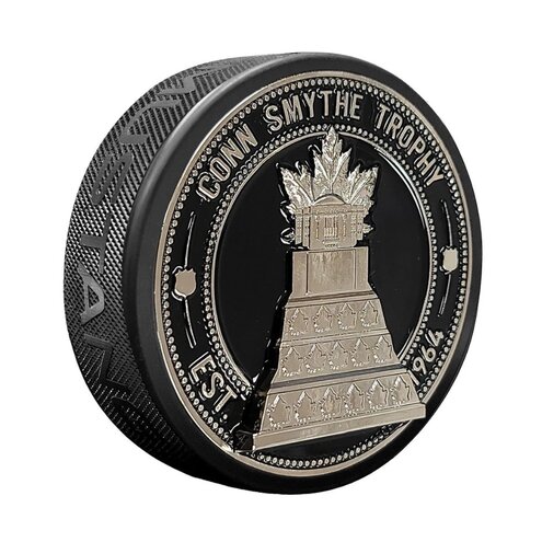 Mustang NHL 3D Silver Medallion Conn Smythe Trophy Souvenir Puck