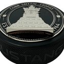 Mustang NHL 3D Silver Medallion Conn Smythe Trophy Souvenir Puck