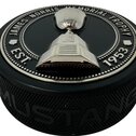 Fanouškovský puk Mustang NHL 3D Silver Medallion James Norris Memorial Trophy