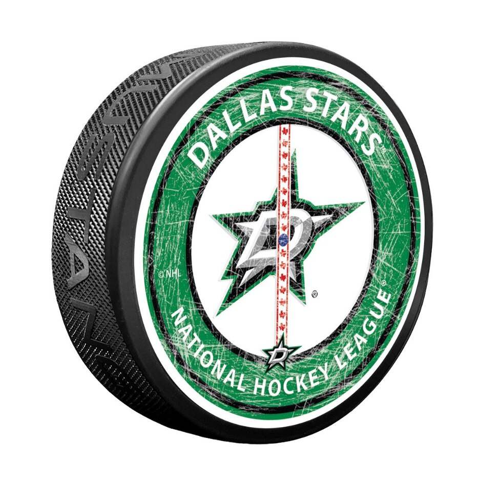 Mustang Fanouškovský puk Mustang NHL Center Ice Puck, Dallas Stars