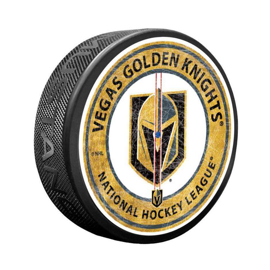 Mustang Fanouškovský puk Mustang NHL Center Ice Puck, Vegas Golden Knights