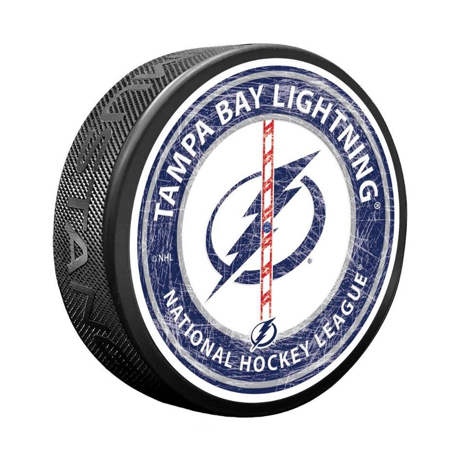 Mustang Fanouškovský puk Mustang NHL Center Ice Puck, Tampa Bay Lightning