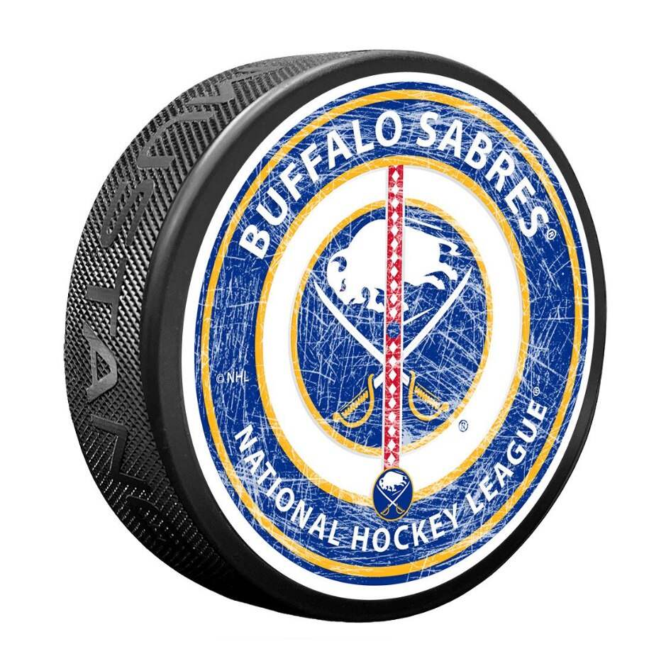Mustang Fanouškovský puk Mustang NHL Center Ice Puck, Buffalo Sabres