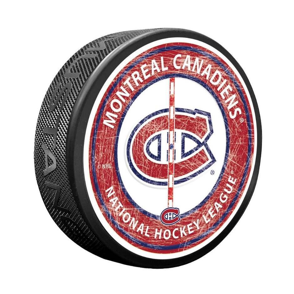 Mustang Fanouškovský puk Mustang NHL Center Ice Puck, Montreal Canadiens