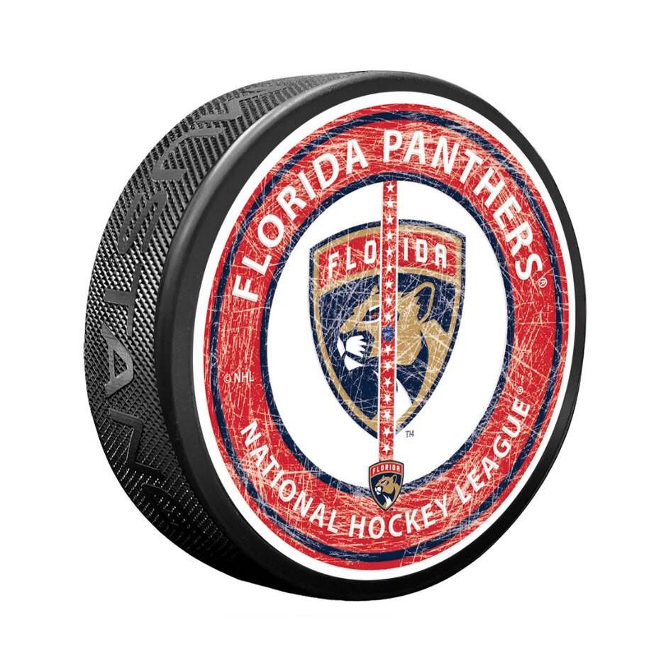 Mustang Fanouškovský puk Mustang NHL Center Ice Puck, Florida Panthers