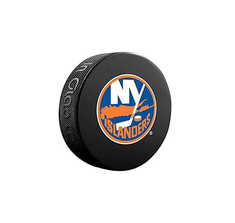 InGlasCo Fanouškovský puk NHL Logo Blister (1ks), New York Islanders