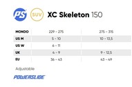 Kolieskové korčule Powerslide XC Skeleton Trinity