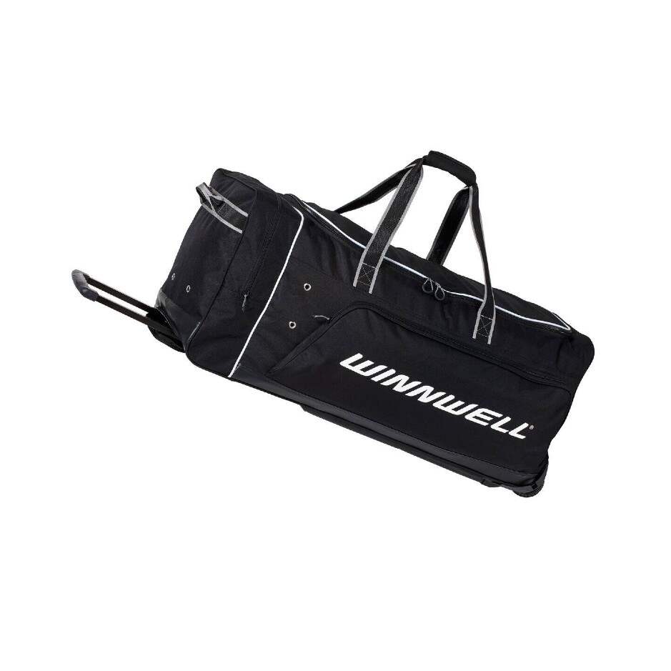 Winnwell Taška Winnwell Premium Wheel Bag s madlem, černá, Senior, 40"