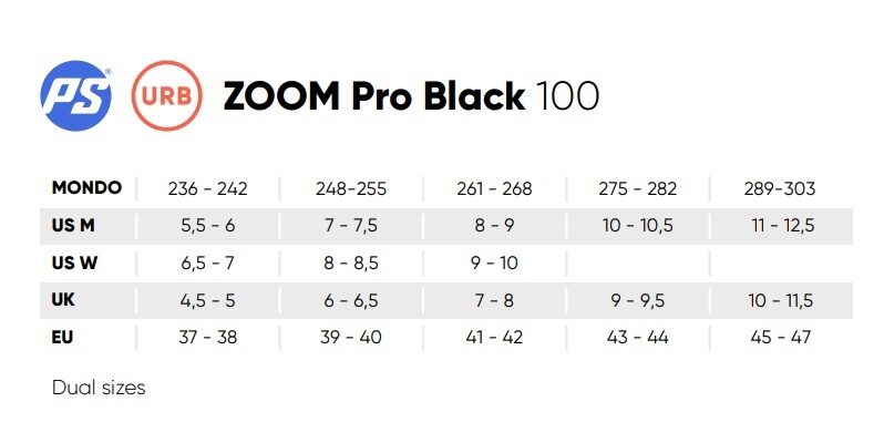 Kolieskové korčule Powerslide Zoom Pro Black 100 Trinity