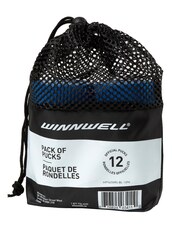Hockey puck Winnwell blue JR - ligt (12pcs)