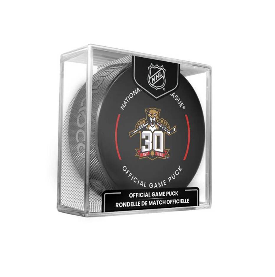 InGlasCo Fanouškovský puk NHL Official Game Puck (1ks), Florida Panthers