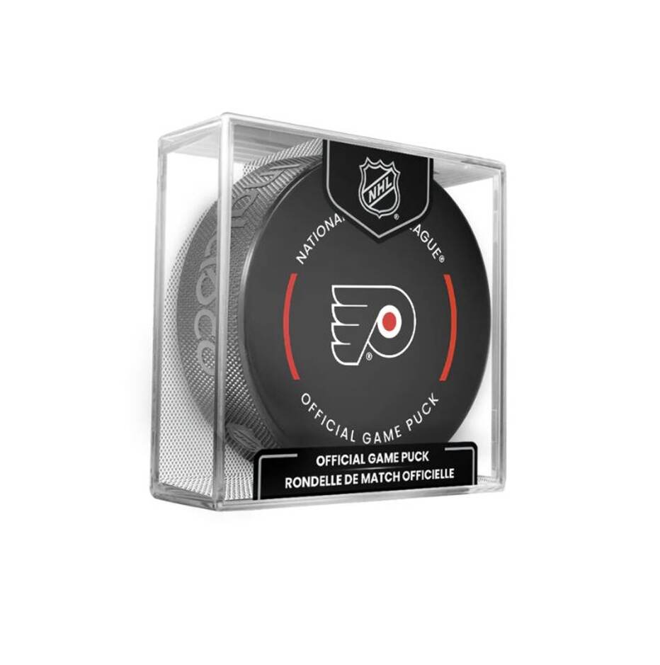 InGlasCo Fanouškovský puk NHL Official Game Puck (1ks), Philadelphia Flyers