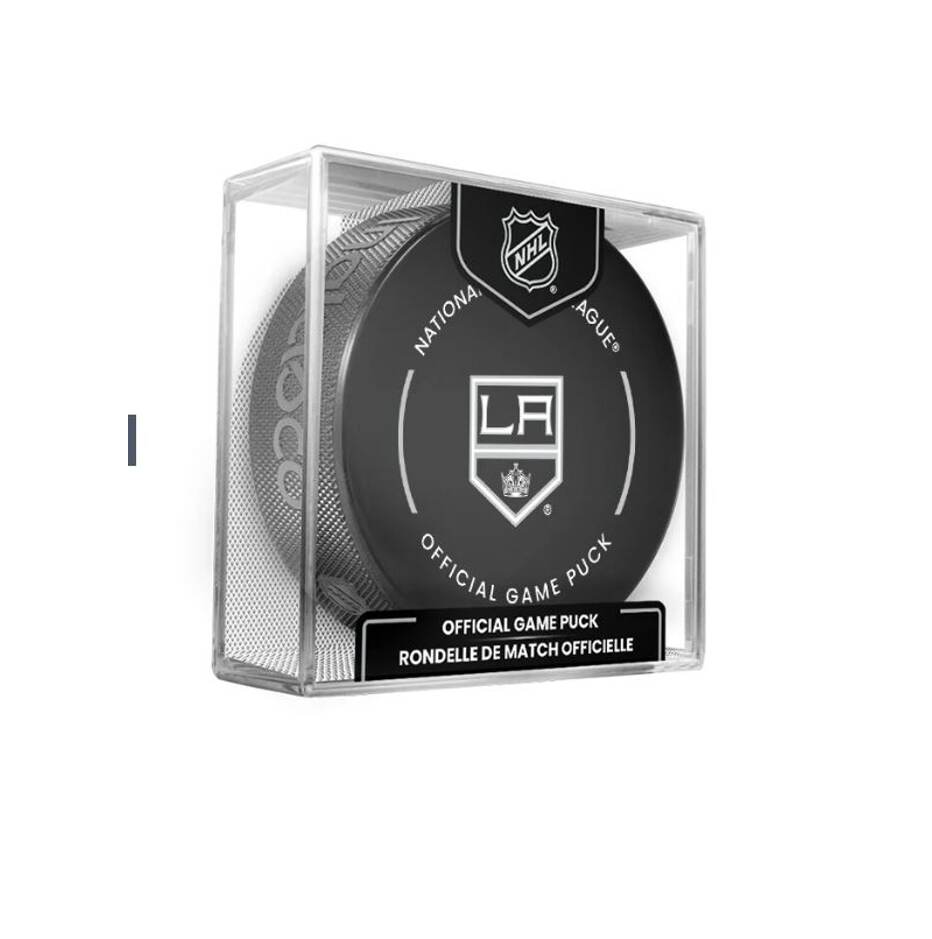 InGlasCo Fanouškovský puk NHL Official Game Puck (1ks), Los Angeles Kings