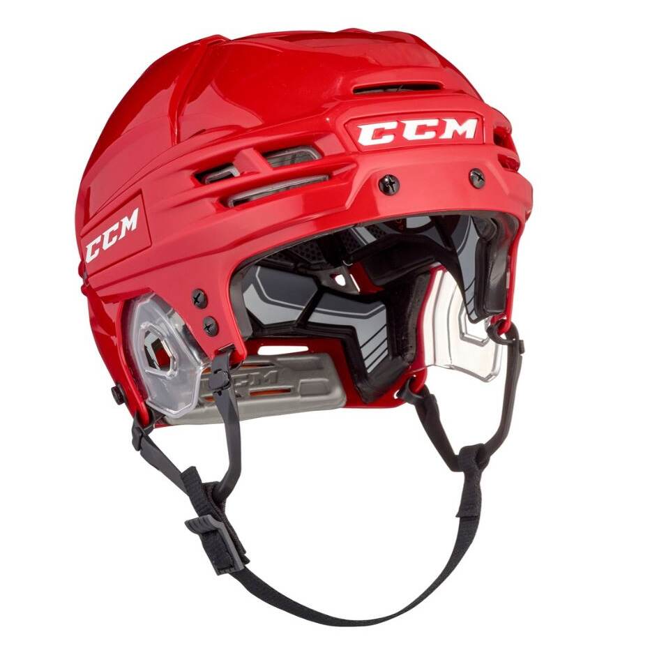 CCM Hokejová helma CCM Tacks 910 SR, červená, Senior, L, 58-63cm