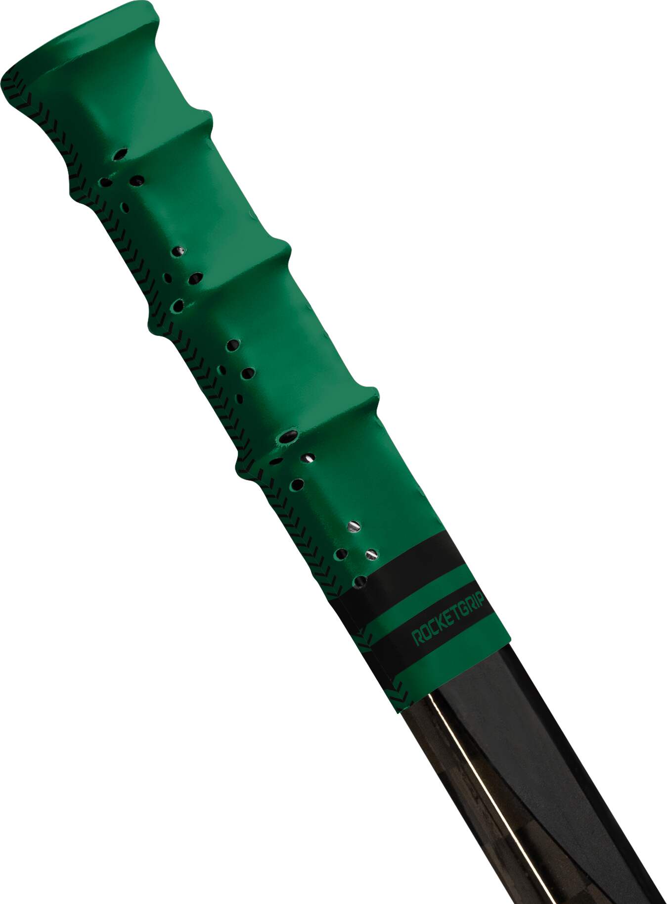 RocketGrip Koncovka RocketGrip Hole Color Grip, zelená-černá