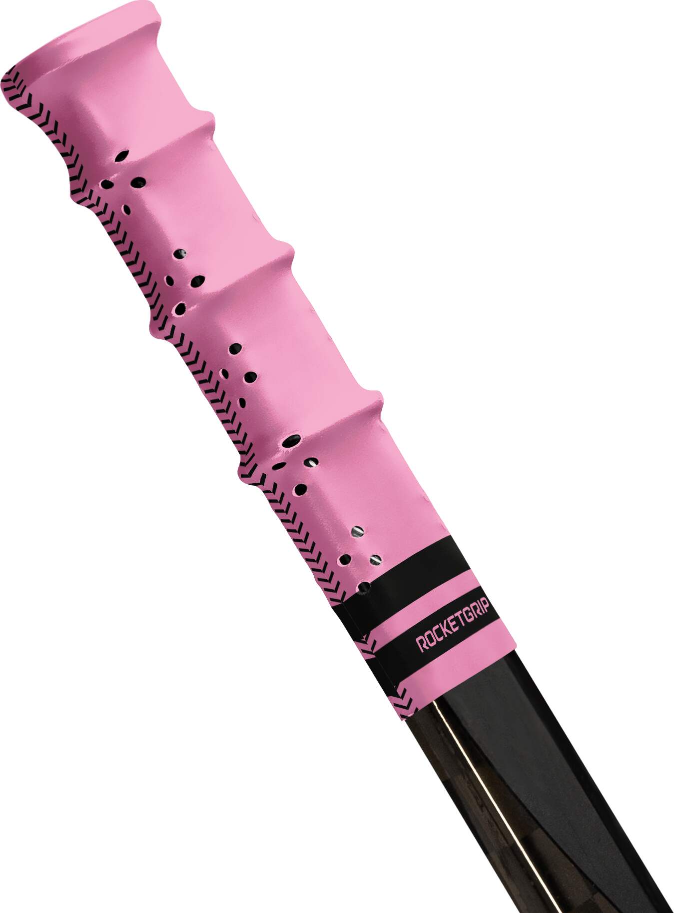 RocketGrip Koncovka RocketGrip Hole Color Grip, růžová-černá