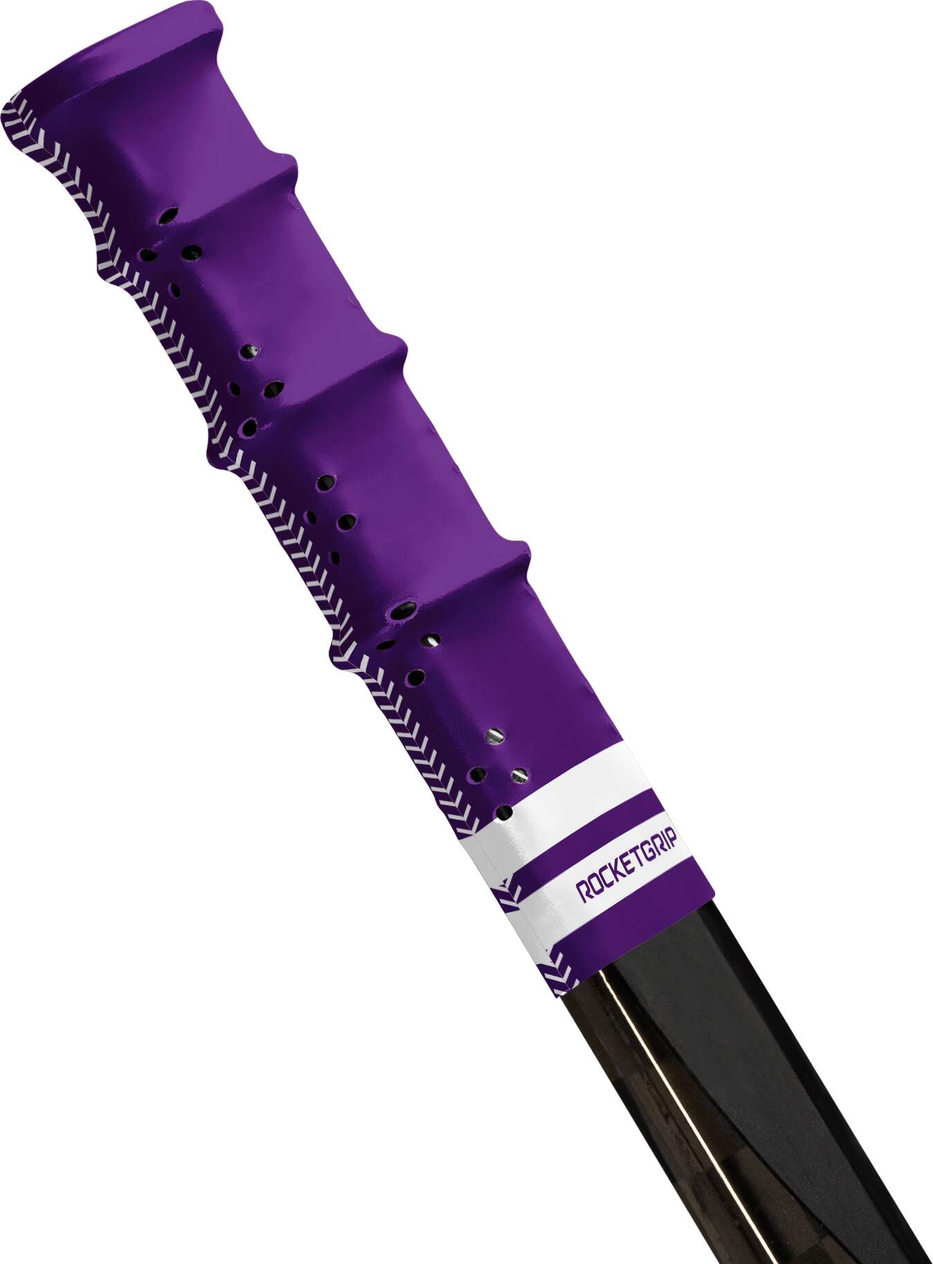 RocketGrip Koncovka RocketGrip Hole Color Grip, fialová