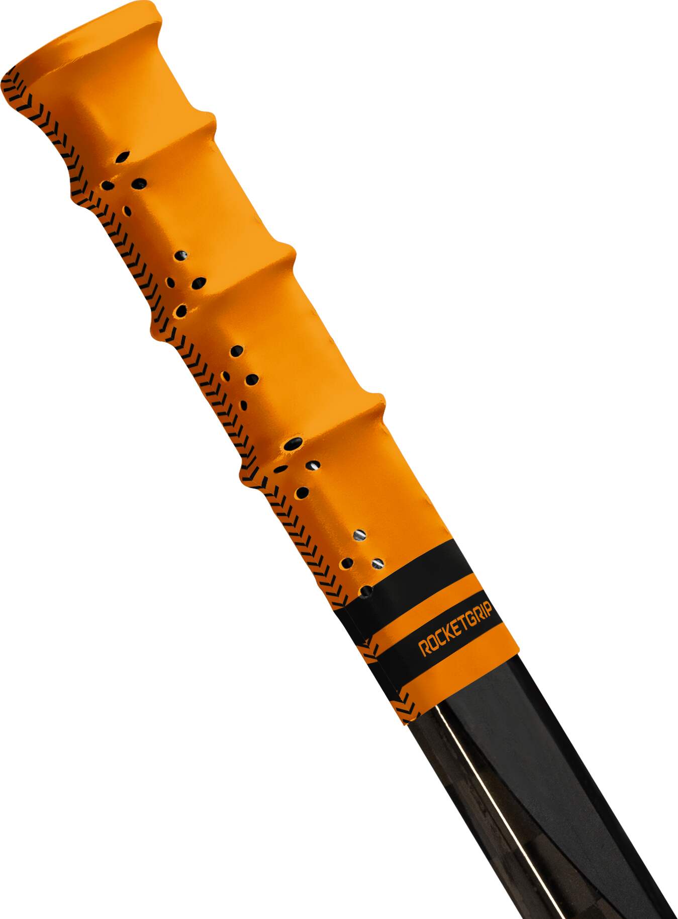 RocketGrip Koncovka RocketGrip Hole Color Grip, oranžová-černá