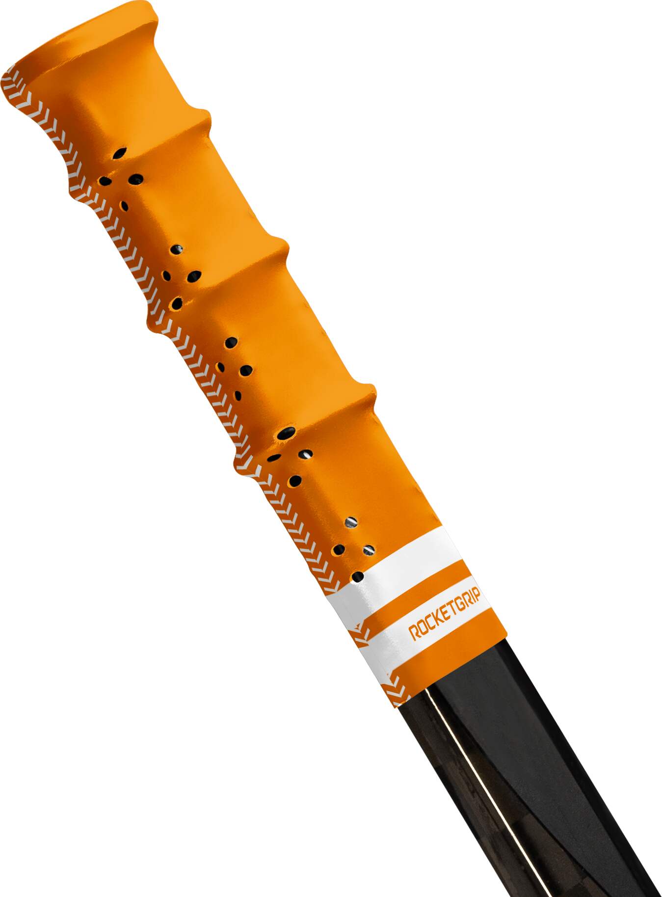 RocketGrip Koncovka RocketGrip Hole Color Grip, oranžová-bílá