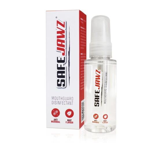Desinfekční sprej Safe Jawz na chránič zubů 50ml