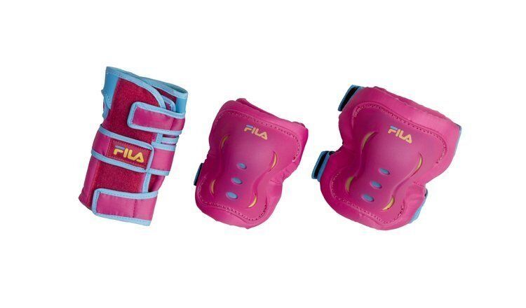 Fila Dětské chrániče Fila Bella Pink Gear (sada), XS