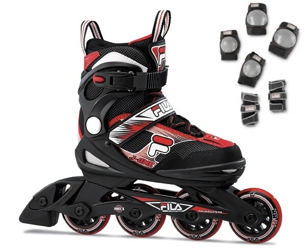 Dětské kolečkové brusle Fila J-One Boy Combo 2-Set