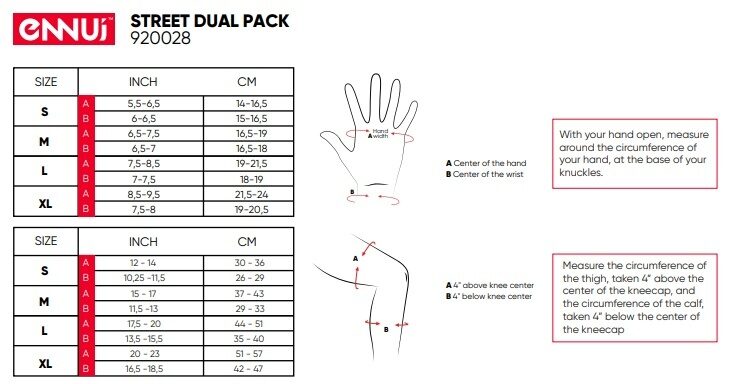Chrániče Ennui Street Dual Pack
