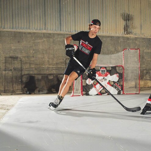 Syntetický ľad HockeyShot Ice Revolution puzzle doska (1ks)