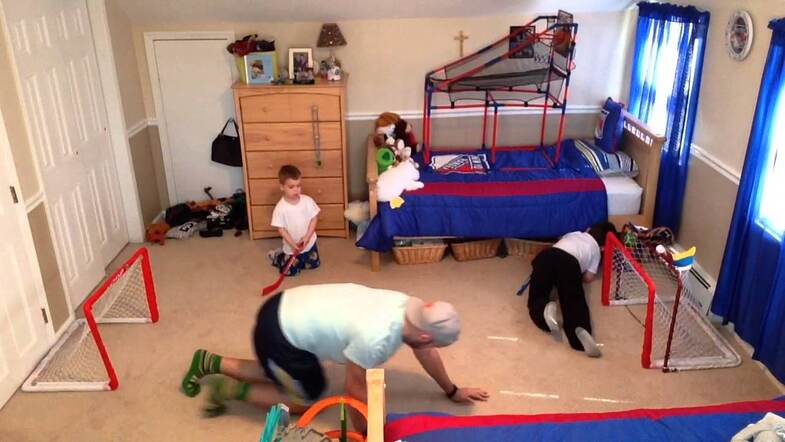 Knee hockey – aneb hokej doma na kolenou!