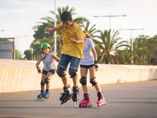 Detské kolieskové korčule Powerslide Khaan Junior SQD Black