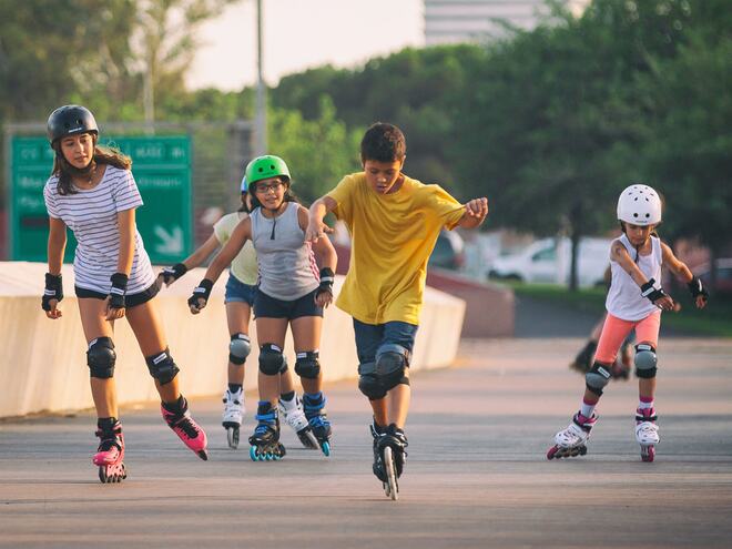 Detské kolieskové korčule Powerslide Khaan Junior SQD Black